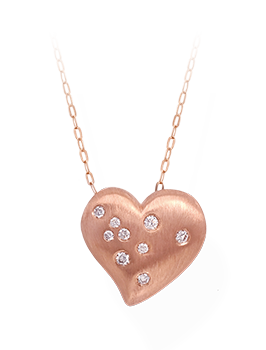 K18PG Diamond Pendant